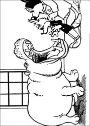 plansa de colorat piff si hercule #6