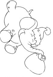 plansa de colorat sfantul valentin #17