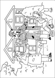 plansa de colorat sherlock holmes #3