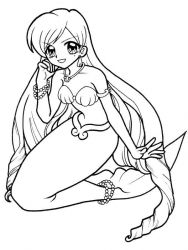 plansa de colorat sirene #14