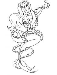 plansa de colorat sirene #9