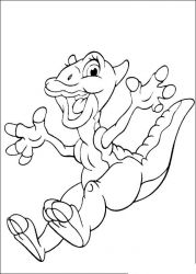 plansa de colorat Taramul Uitat de Timp