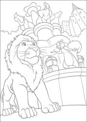 plansa de colorat the wild #3