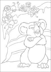 plansa de colorat the wild #12