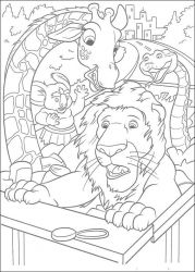 plansa de colorat the wild #15