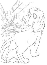 plansa de colorat the wild #19