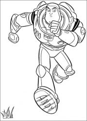 plansa de colorat toy story #18