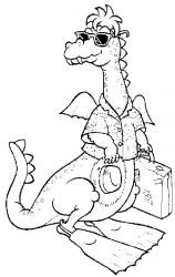 plansa de colorat vacanta #7