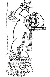 plansa de colorat vacanta #16