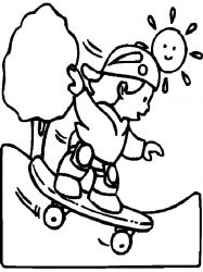 plansa de colorat vacanta #17