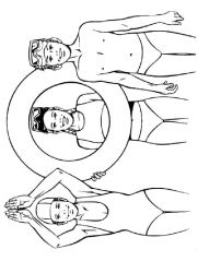 plansa de colorat vacanta #20