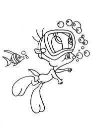 plansa de colorat vacanta #16