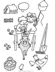 plansa de colorat vacanta #19