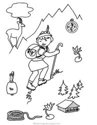 plansa de colorat vacanta #2