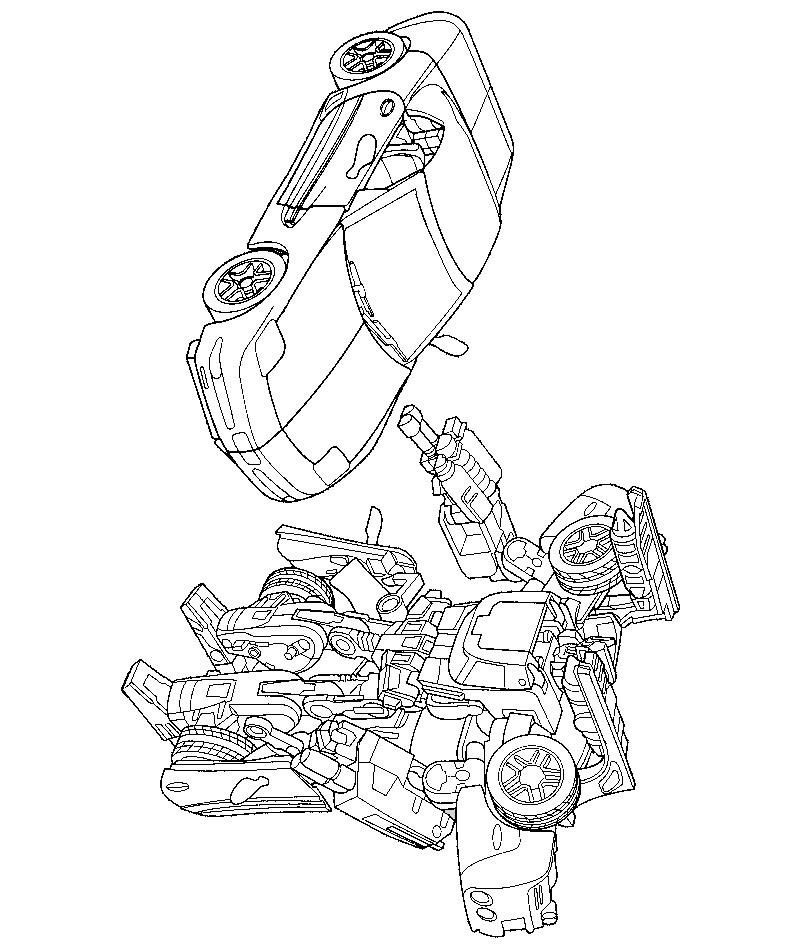 Transformers de colorat p03