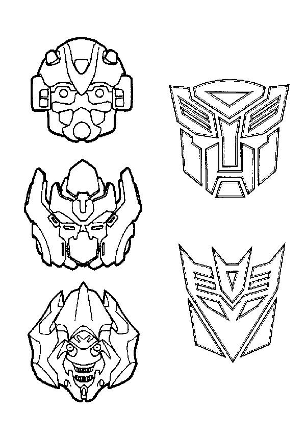Transformers de colorat p31