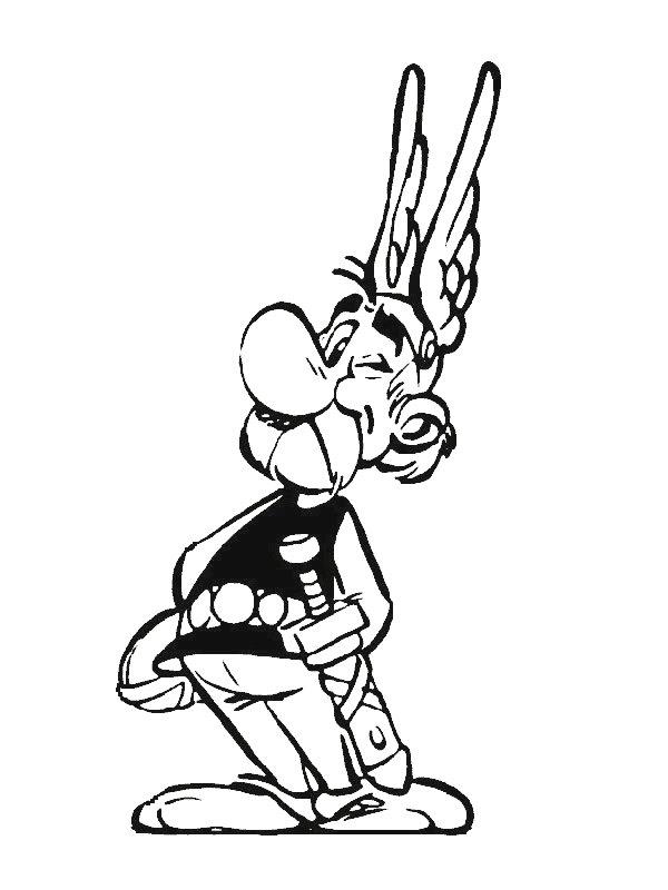 Asterix si obelix de colorat p17