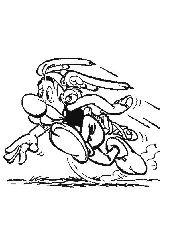 Asterix si obelix de colorat p25