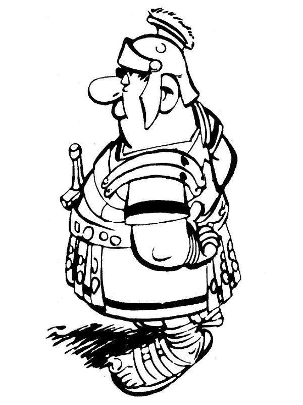 Asterix si obelix de colorat p34
