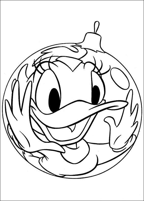 Daisy duck de colorat p24