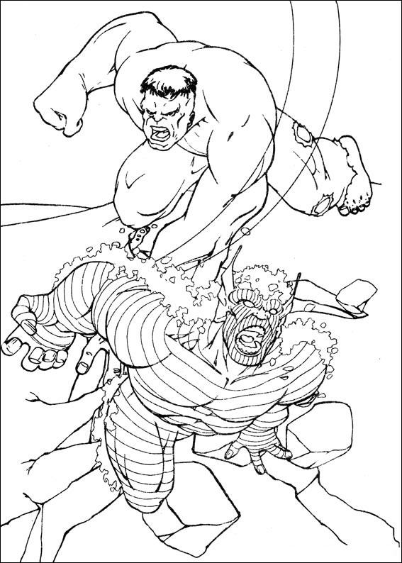 Hulk de colorat p05