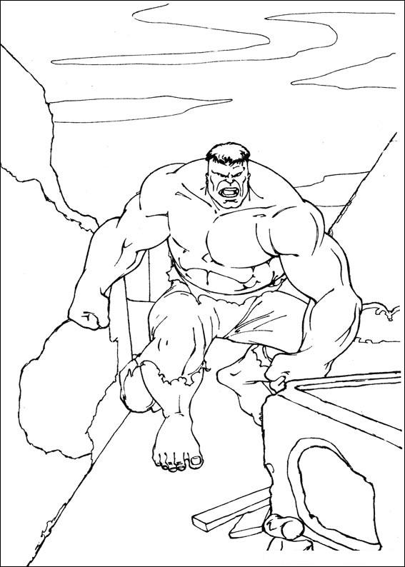 Hulk de colorat p101