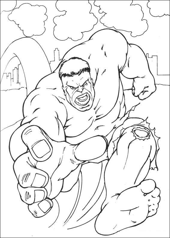 Hulk de colorat p15