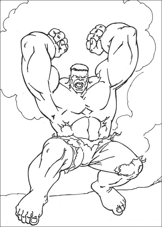 Hulk de colorat p16