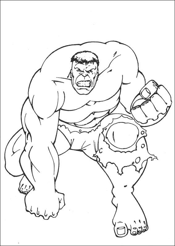 Hulk de colorat p58