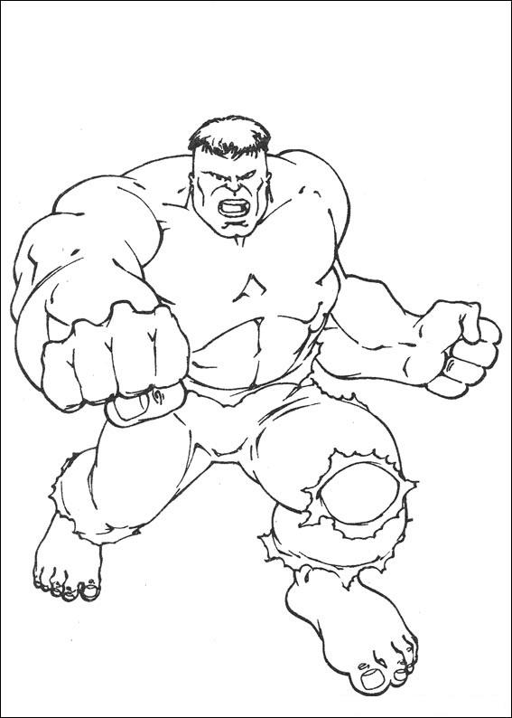 Hulk de colorat p60