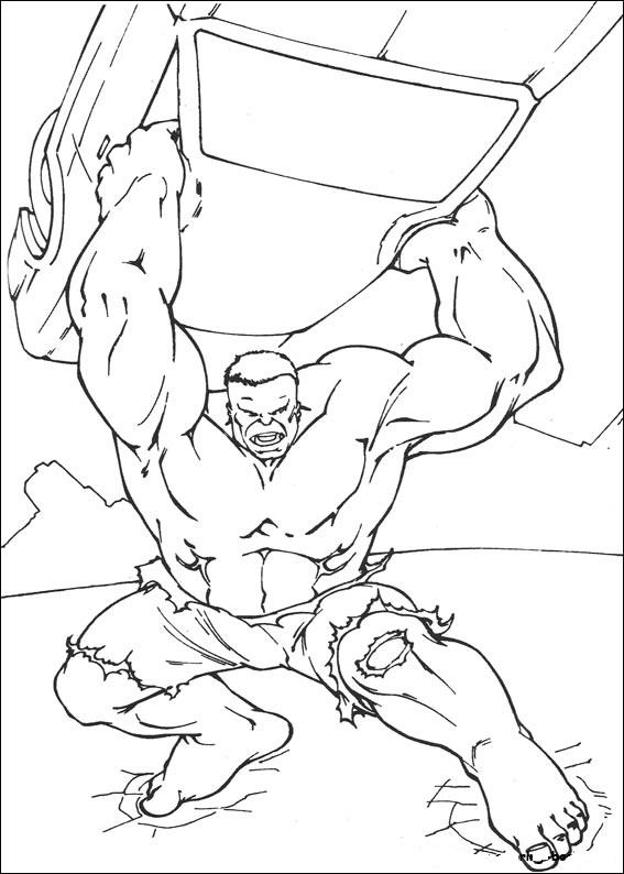 Hulk de colorat p61
