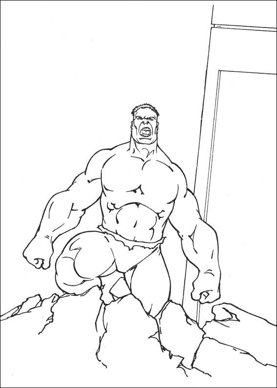 Hulk de colorat p65