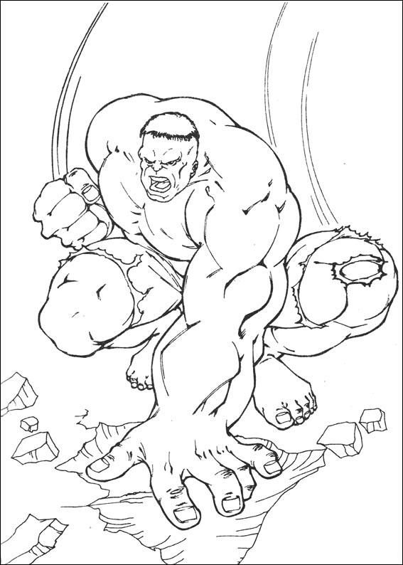 Hulk de colorat p72