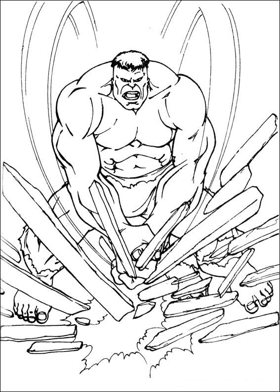 Hulk de colorat p98