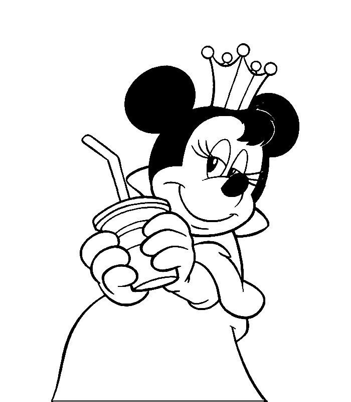 Mickey mouse de colorat p52