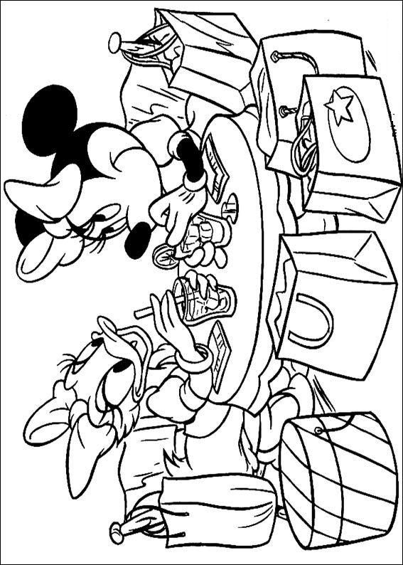 Minnie mouse de colorat p14