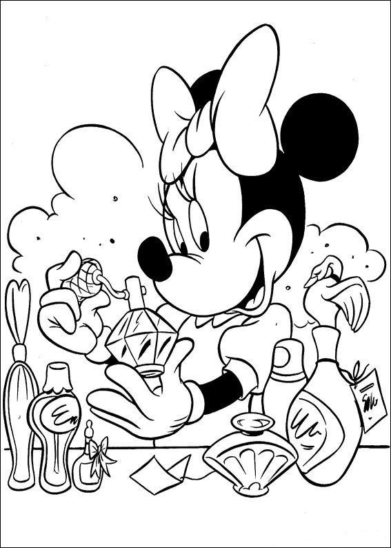 Minnie mouse de colorat p19