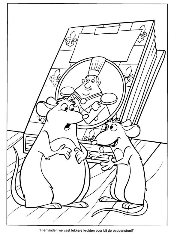 Ratatouille de colorat p28