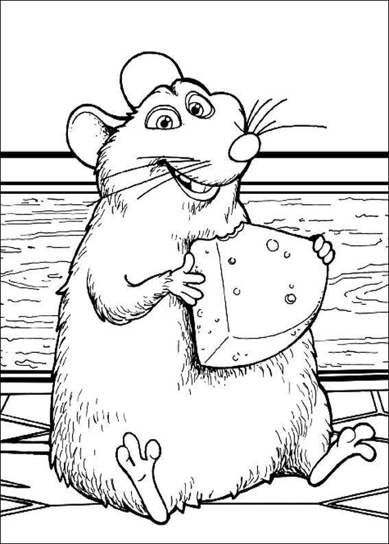Ratatouille de colorat p34