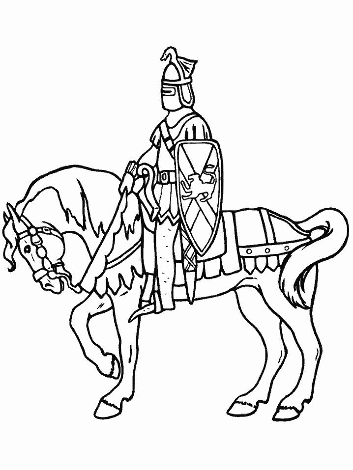 Regi medievali de colorat p28