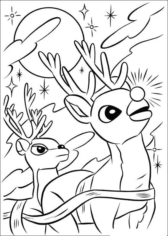 Rudolph de colorat p34
