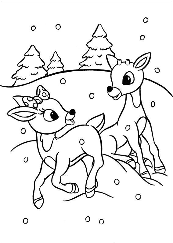 Rudolph de colorat p36