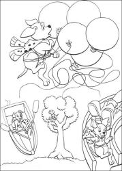 plansa de colorat 101 dalmatieni #16