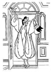 plansa de colorat 101 dalmatieni #19