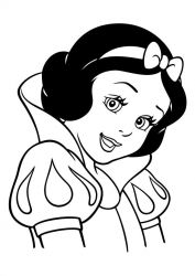 plansa de colorat alba ca zapada #14