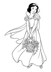 plansa de colorat alba ca zapada #19