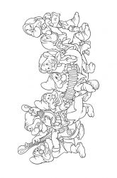 plansa de colorat alba ca zapada #15