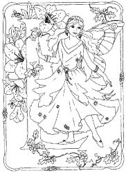 plansa de colorat alfabetul #10