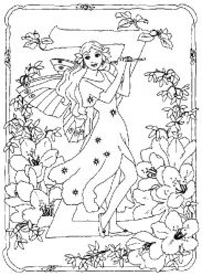 plansa de colorat alfabetul #2