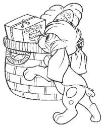 plansa de colorat anastasia #8